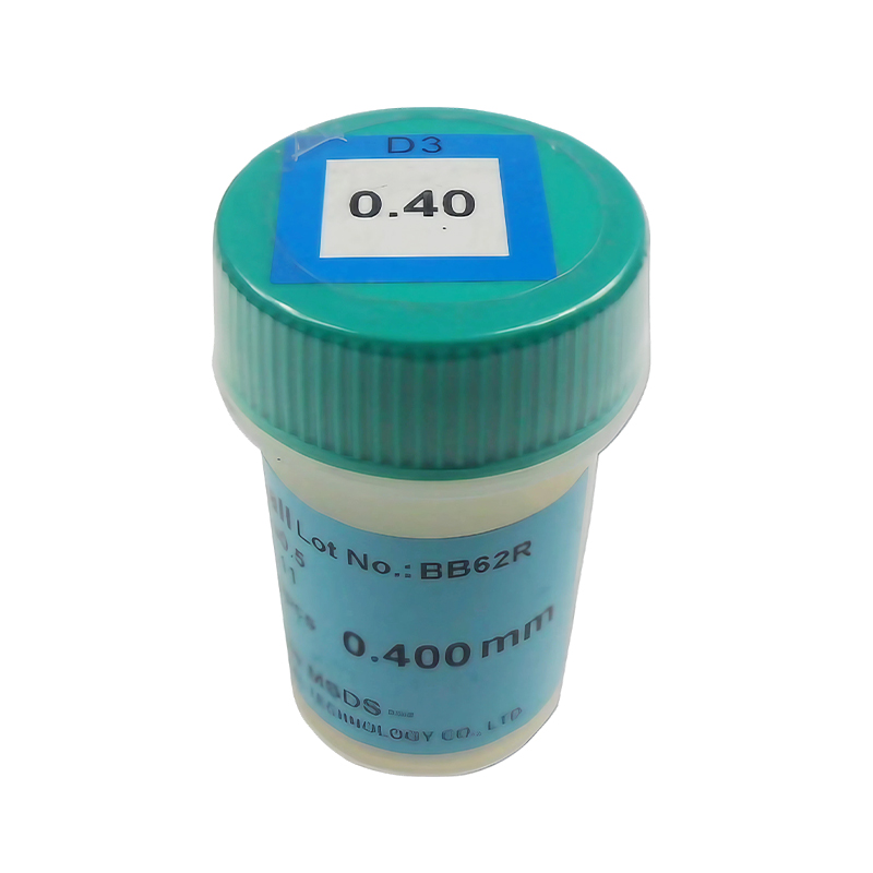 Taiwan Da Rui Lead-Free Solder Ball BGA Solder Ball 250,000 Pieces 0.2 0.3 0.4 0.45 0.5 0.6 0.76mm Lead-free 0.40 